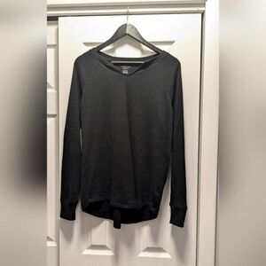 American Eagle Plush Long-Sleeve Waffle Notch T-shirt